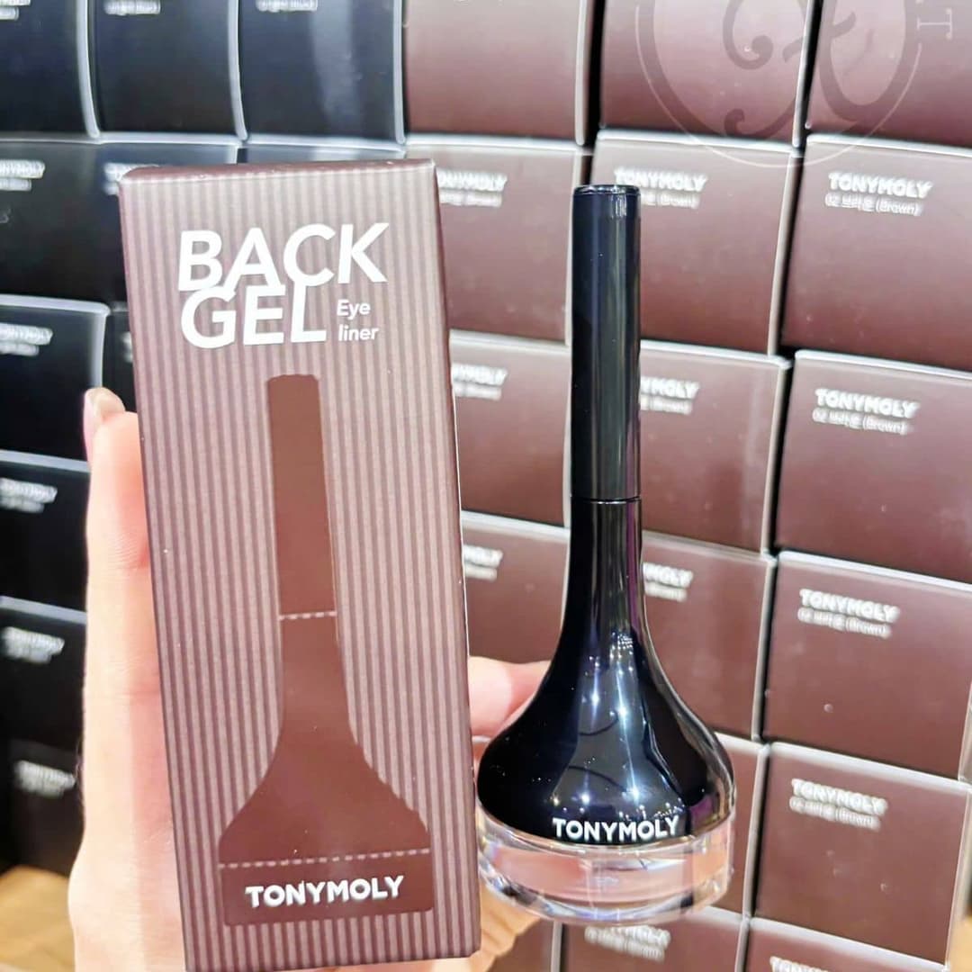 Gel kẻ mắt cao cấp chống lem, chống trôi Tonymoly Backstage Gel Eyeliner 4g