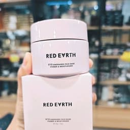[Red Earth][Bao bì mới] Kem Lót RED EARTH V10 Energised Face Base 50ml và Mini 15ml Cấp Ẩm và Làm Mềm Da