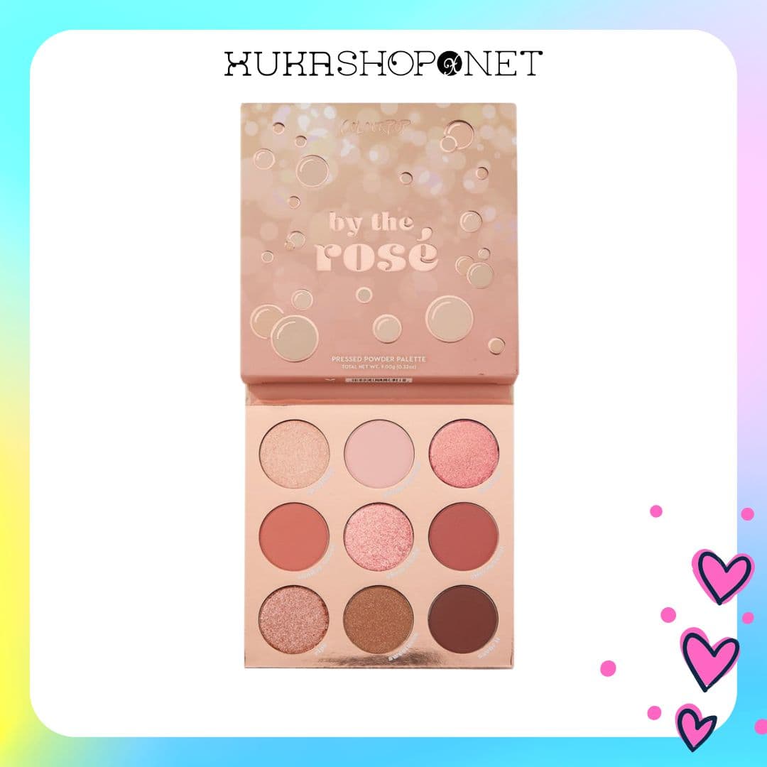 BẢNG MẮT COLOURPOP BY THE ROSE 9 Ô