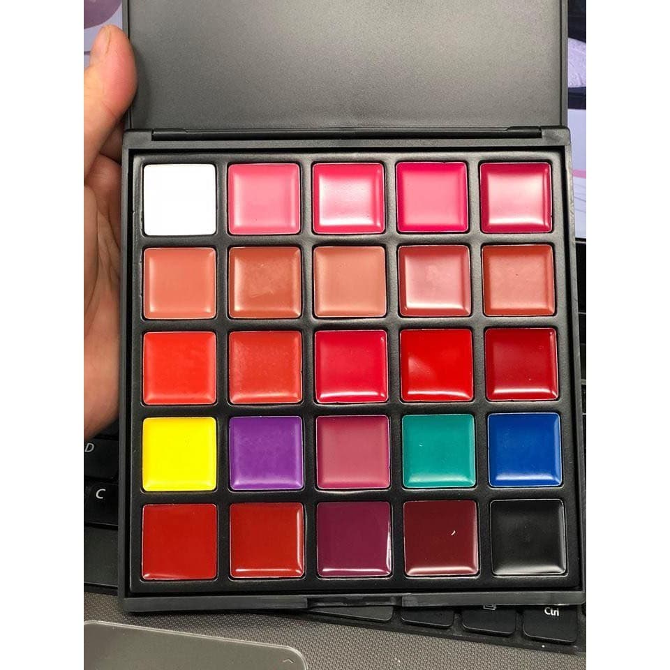 BẢNG SON 25 Ô SATIN