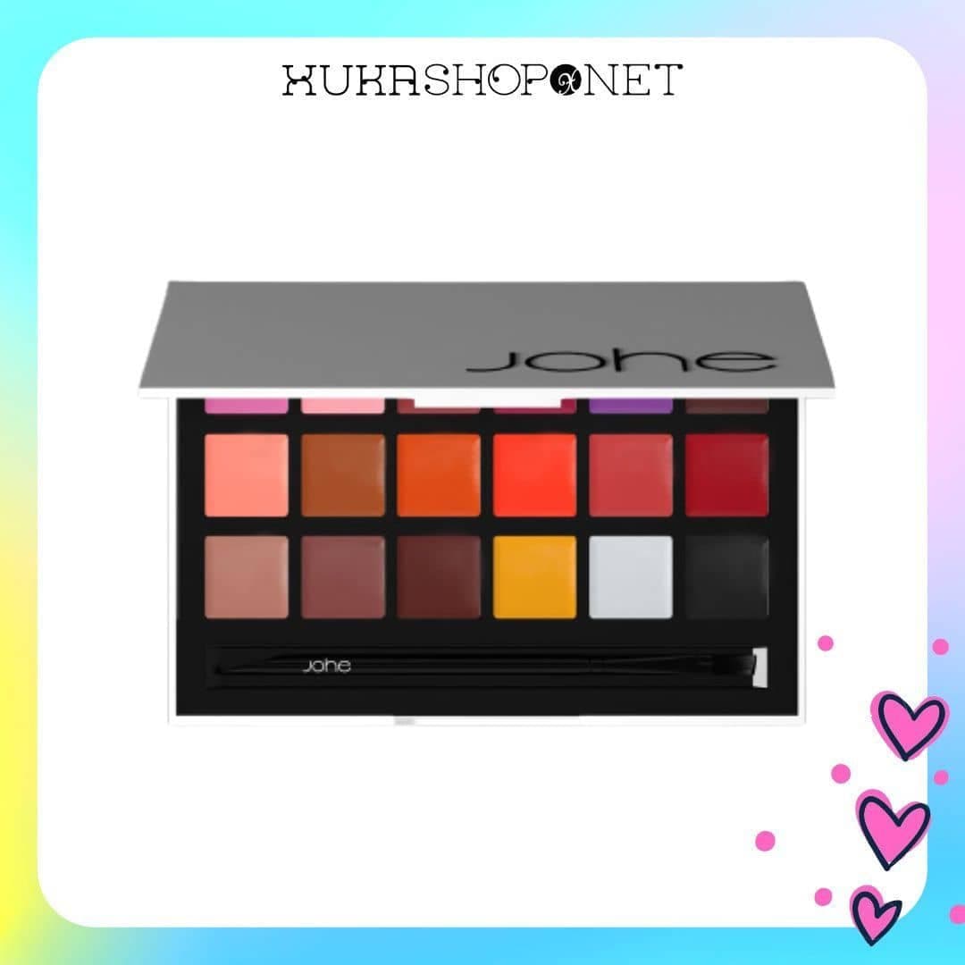 Bảng Son Johe Matte Lip Palette 18 Ô Màu Ver.2