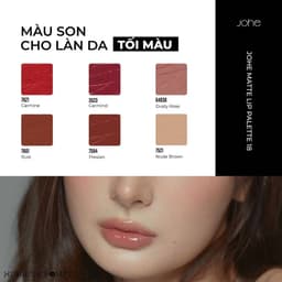 Bảng Son Johe Matte Lip Palette 18 Ô Màu Ver.2