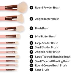 Bộ Cọ 11 cây Bh Cosmetics Fairy Lights