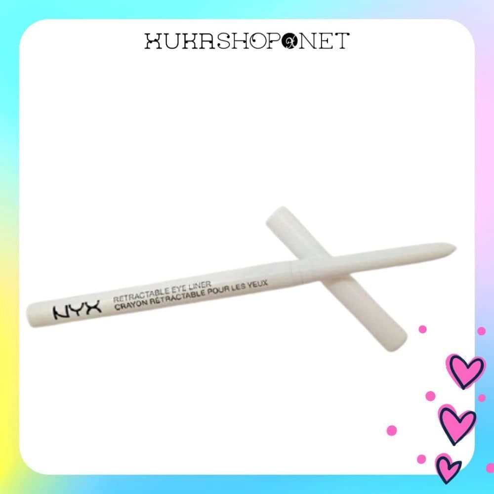 Chì kẻ viền mắt NYX màu trắng