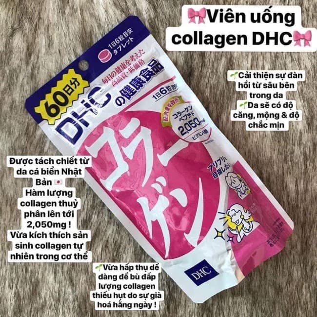 DHC VIÊN UỐNG COLLAGEN 60 NGÀY