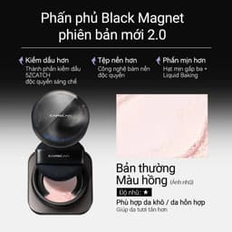 [Phấn phủ bột Carslan ver 2.0]Phấn phủ bột Carslan kiềm dầu chống nước chống mồ hôi cho mặt 8g