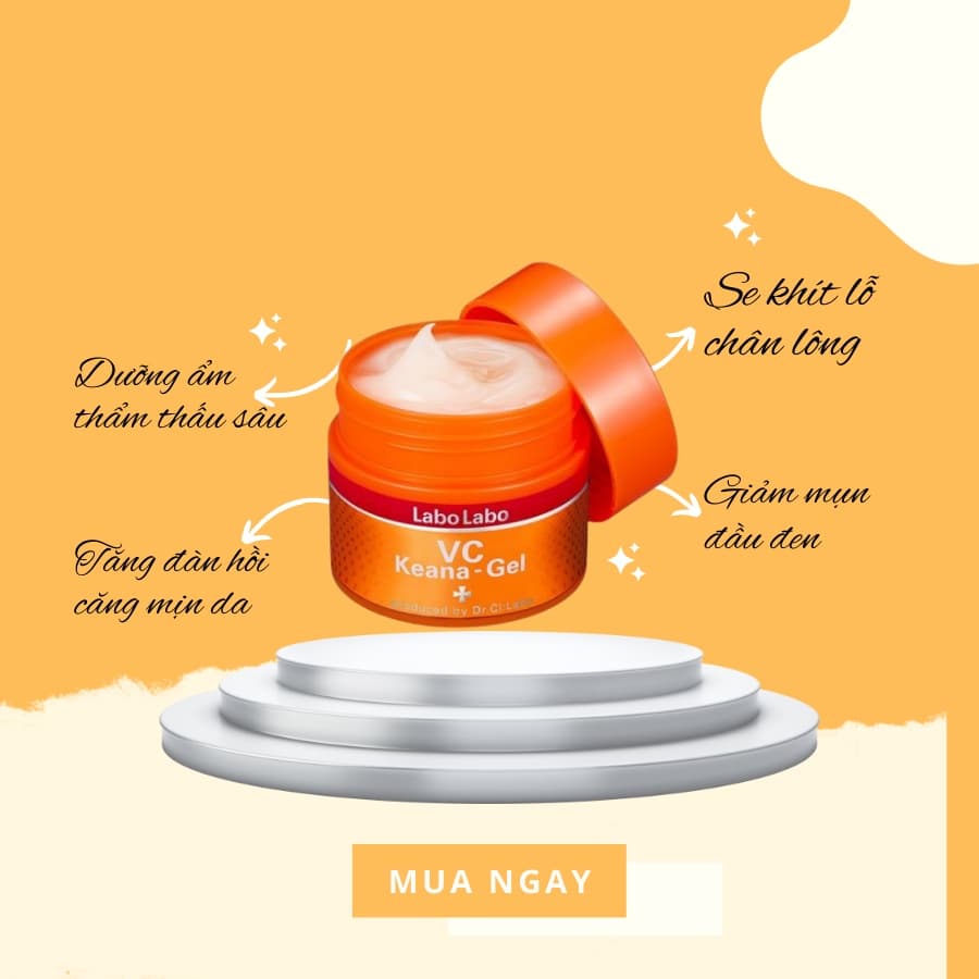 Kem dưỡng Labo Labo VC Keana Gel 90g