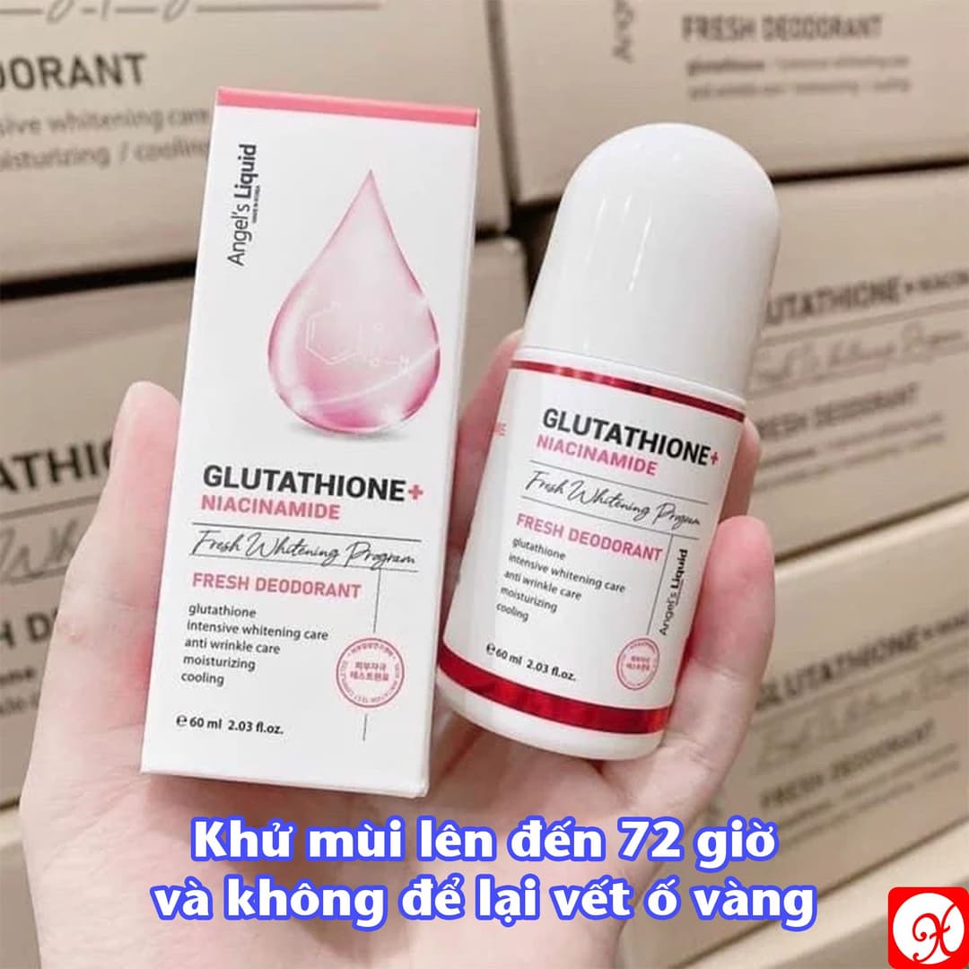 LĂN KHỬ MÙI ANGEL GLUTA 60ML
