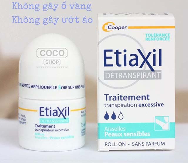 LĂN KHỬ MÙI ETIAXIL XANH NHẠY CẢM