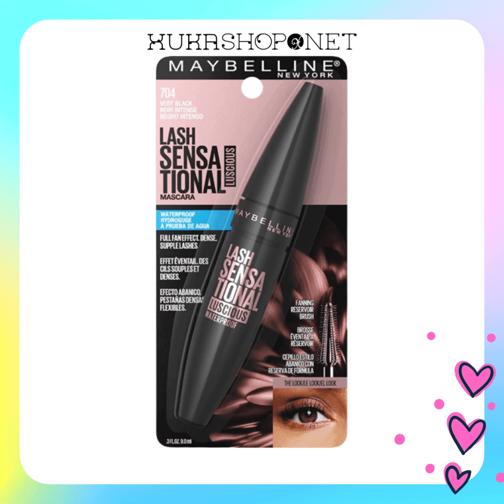 MASCARA MAYBELLINE SENSA ĐEN