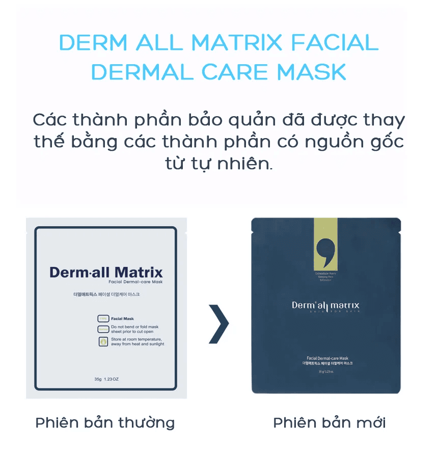 MẶT NẠ DERM ALL MATRIX