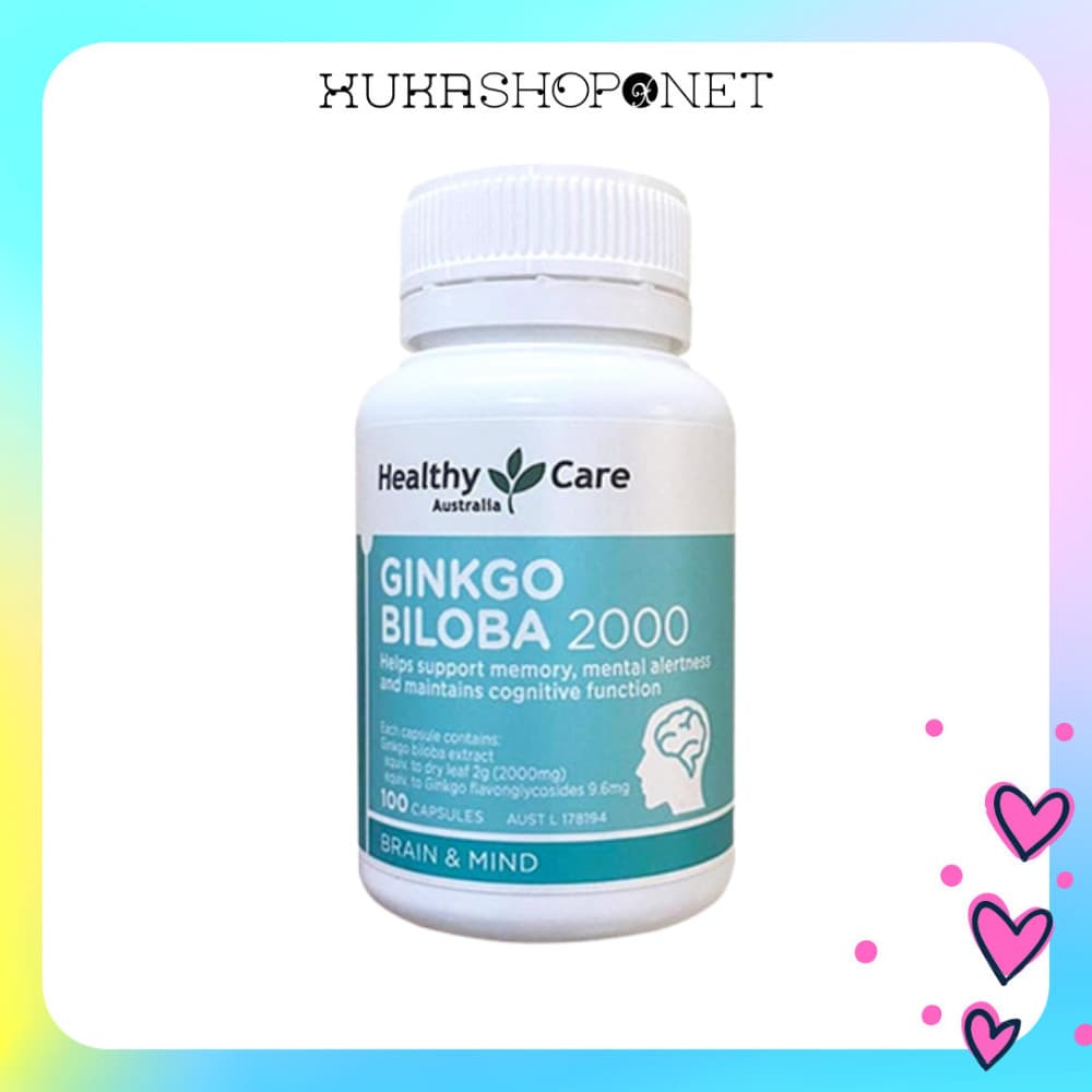 TPCN HEALTHY GINKGO BỔ NÃO