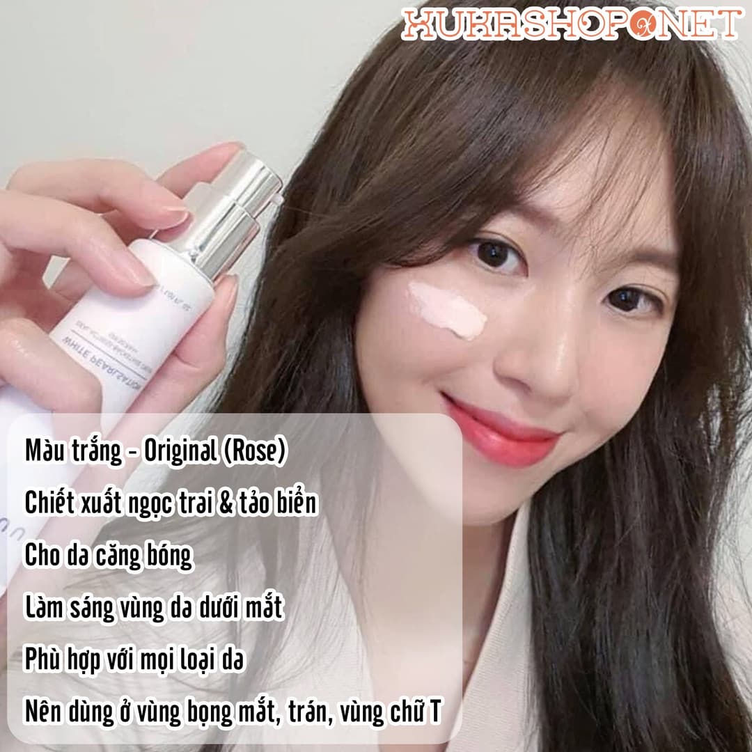 Kem Lót Klavuu White Pearlsation Deal Actress Backstage Cream Spf30 PA++