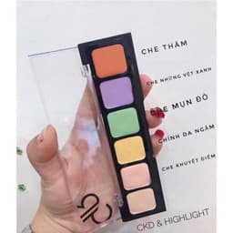 Che khuyết điểm Golden Rose 6 ô màu