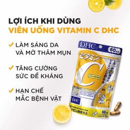 VIÊN UỐNG DHC VITAMIN C 60 NGÀY