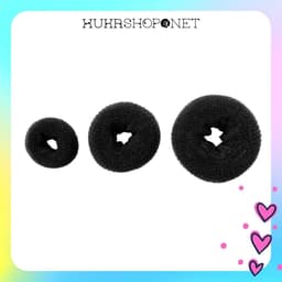 [Xukashop] Búi tóc độn tóc Donut chất liệu mút