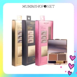 Phấn Kẻ Chân Mày Browit By NongChat Series 1 Easy Drawing Brow Shadow 4g 3 Màu Tự Nhiên Không Thấm Nước Thái Lan
