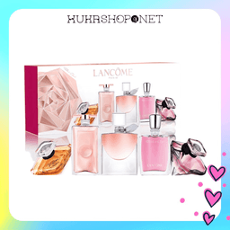 Set Nước Hoa Mini Lancome Của Pháp Eau De Parfum Hương Thơm Quyến Rũ 5p